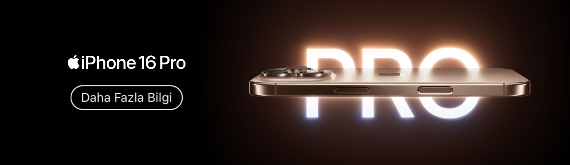 Apple IPhone 16 Pro ön satış kampanyası bannerı