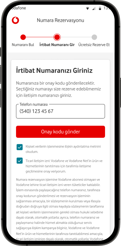 Telefon Numaranı Doğrula